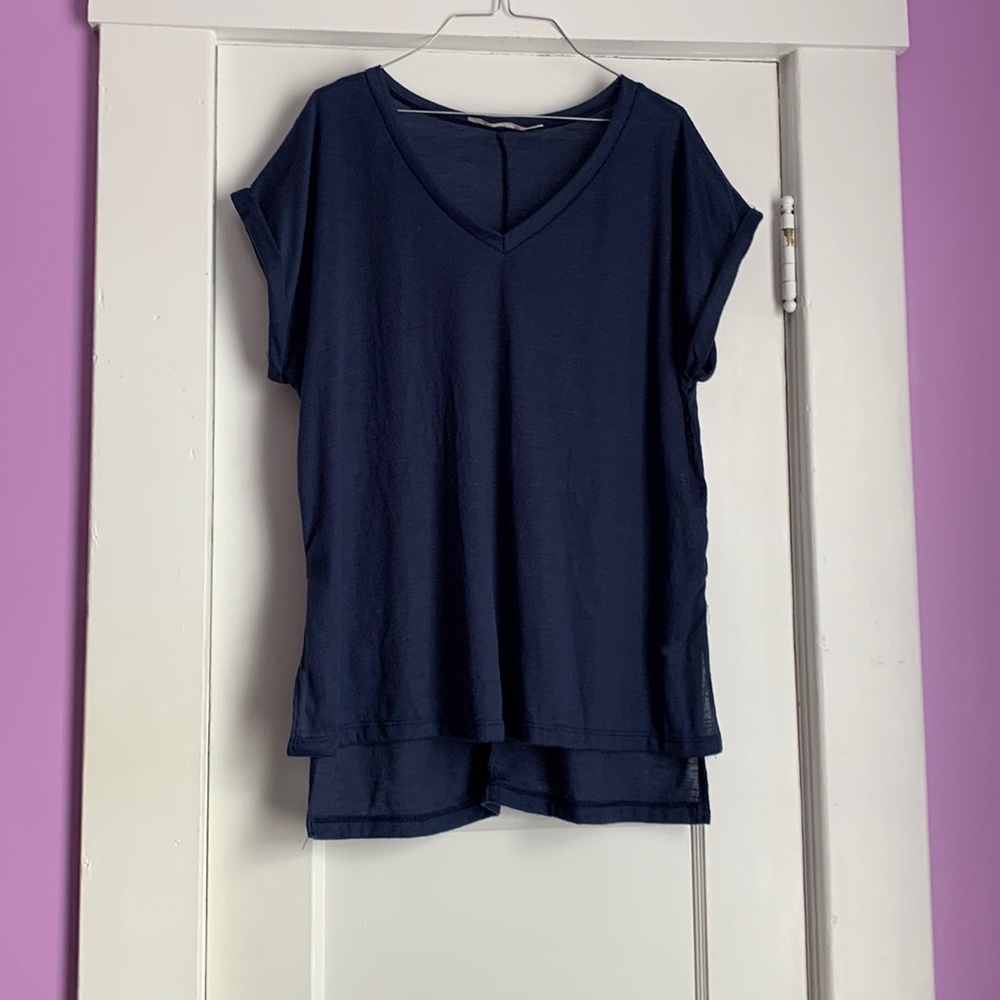 We have a pretty Blue Blouse. Only worn once. No tags. Still very new